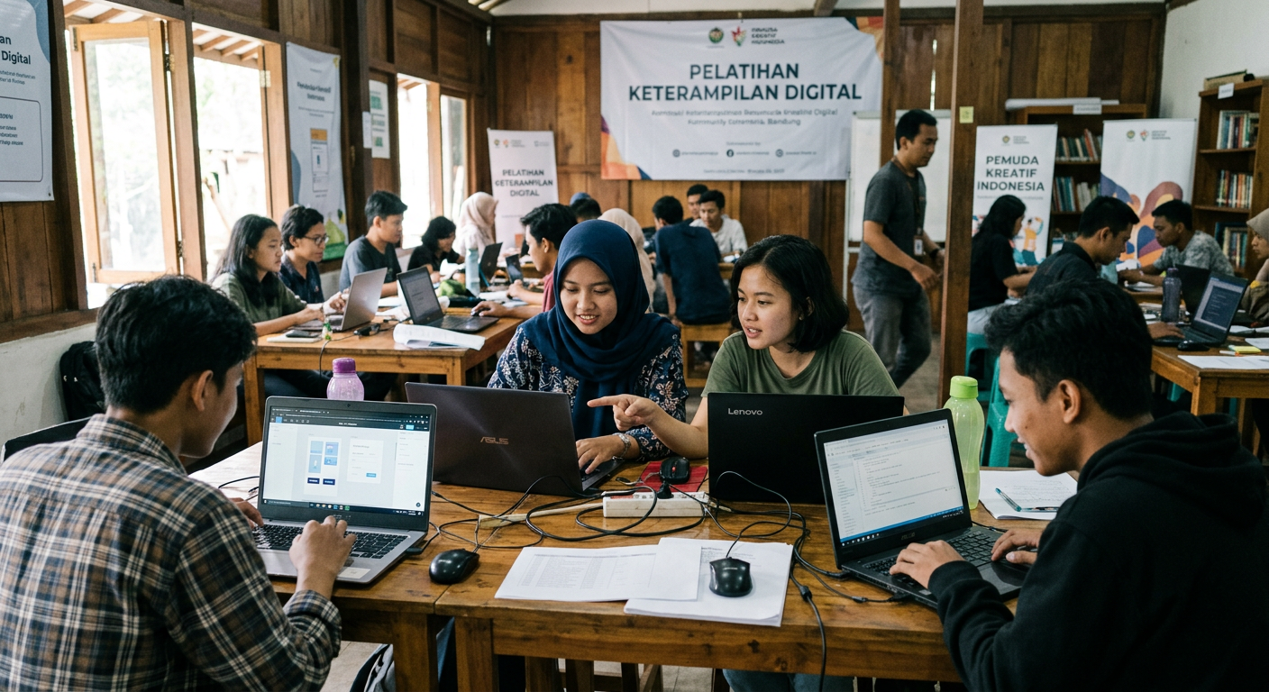 LIVESGP SIULAK Gelar Workshop Literasi Digital untuk Pemuda